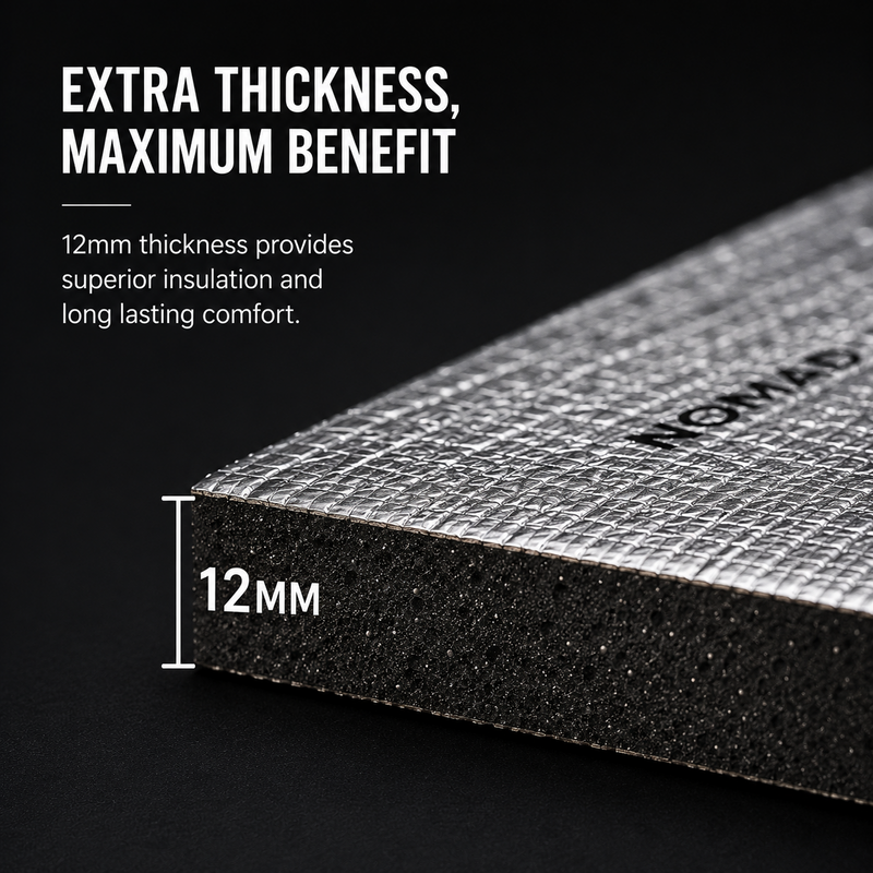 Foil Backed Foam 12mm
