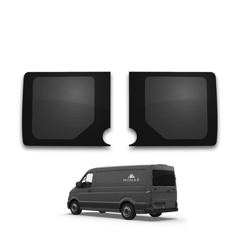 MAN TGE (2017- ) Rear Pair Barn Door Dark Tint Privacy Windows Glass
