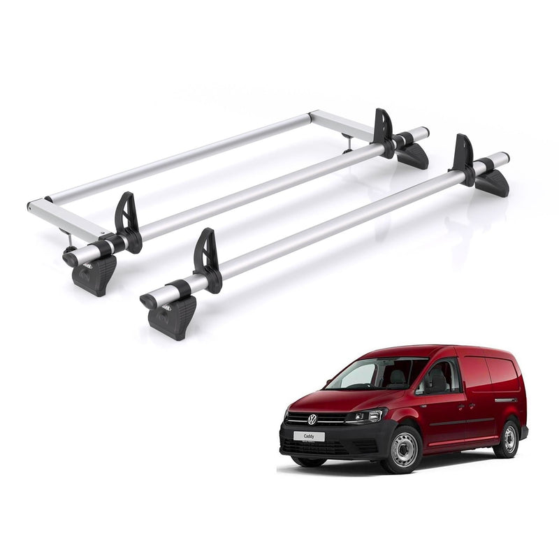 VW Caddy (2015-2020) - Rhino Kammbar Pro Roof Bars