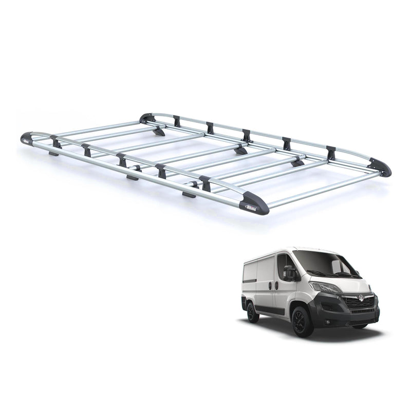 Vauxhall Movano (2021-) - Rhino KammRack Black Roof Rack