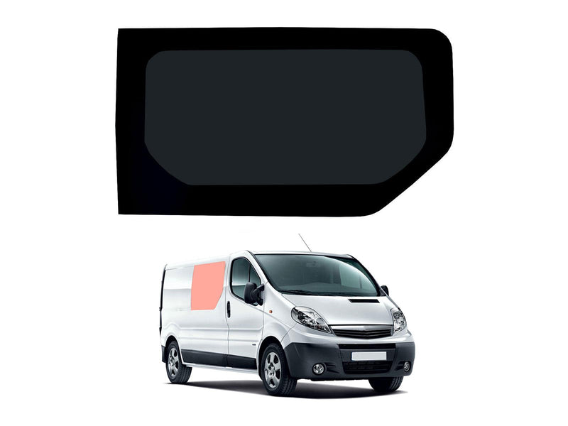 Vauxhall Vivaro (2001-2014) Driver Side Fixed Window Privacy Camper Glass