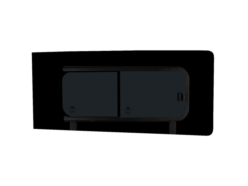 Ford Transit Custom (2013-2023) Passenger Side Opening Window Privacy Camper Glass with Fitting Kit