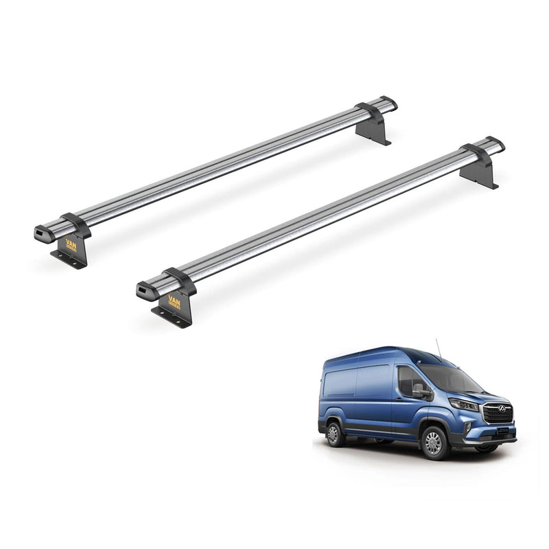 Van Guard Ulti Bar Trade 2 Bars Roof Rack For The Maxus Deliver 9 2020+