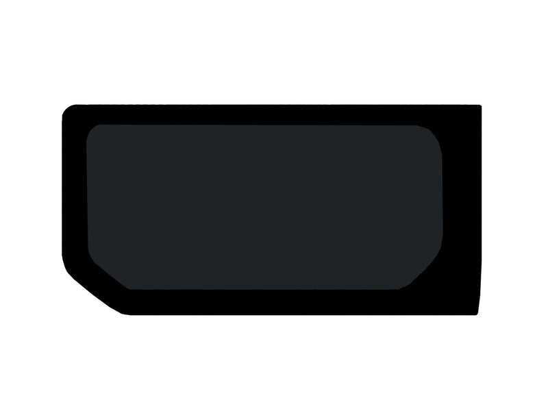Vauxhall Vivaro (2014-2019) Passenger Side Fixed Window Privacy Camper Glass with Fitting Kit