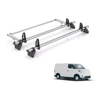 Maxus e-Deliver 3 (2021 onwards) - Rhino Kammbar Fleet Roof Bars