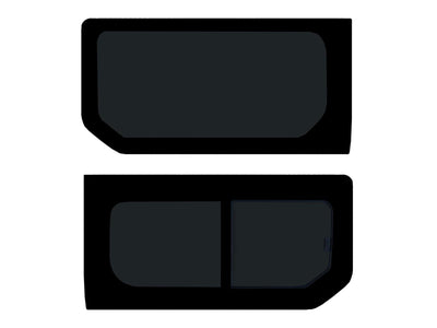 VD Glass - Vauxhall Vivaro 2014-2019 - Lh Side Fixed + Rh Side Open Tint Kit