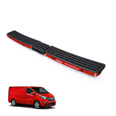 Vauxhall Vivaro (2014-2019) Black Triple AccessStep - With Reverse Sensors