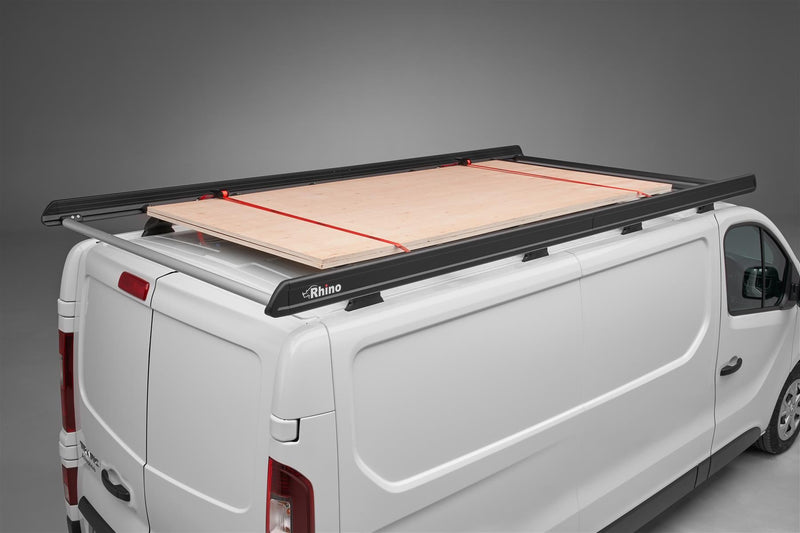 VW Crafter (2006-2017) - Rhino KammEdge Black Roof Rack
