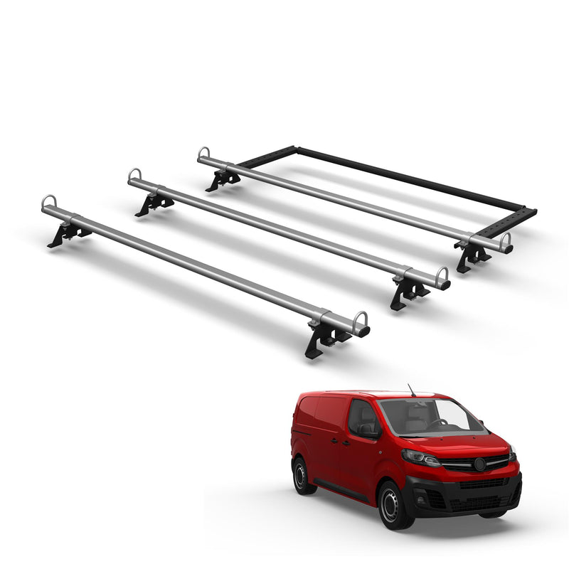 Citroen Dispatch (2016-) - 3 Roof Bars & Roller