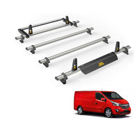Vauxhall Vivaro (2014-2019) - 4 Van Guard Ultibar Plus Roof Bars + Roller