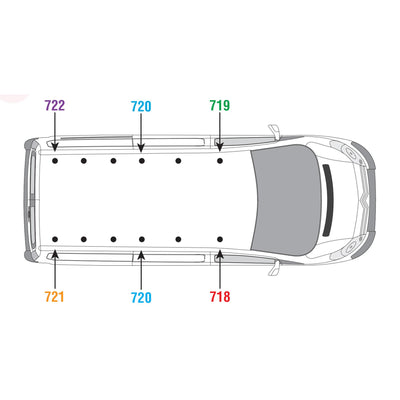 Citroen Dispatch (2007-2016) - Van Guard Ulti Roof Rack