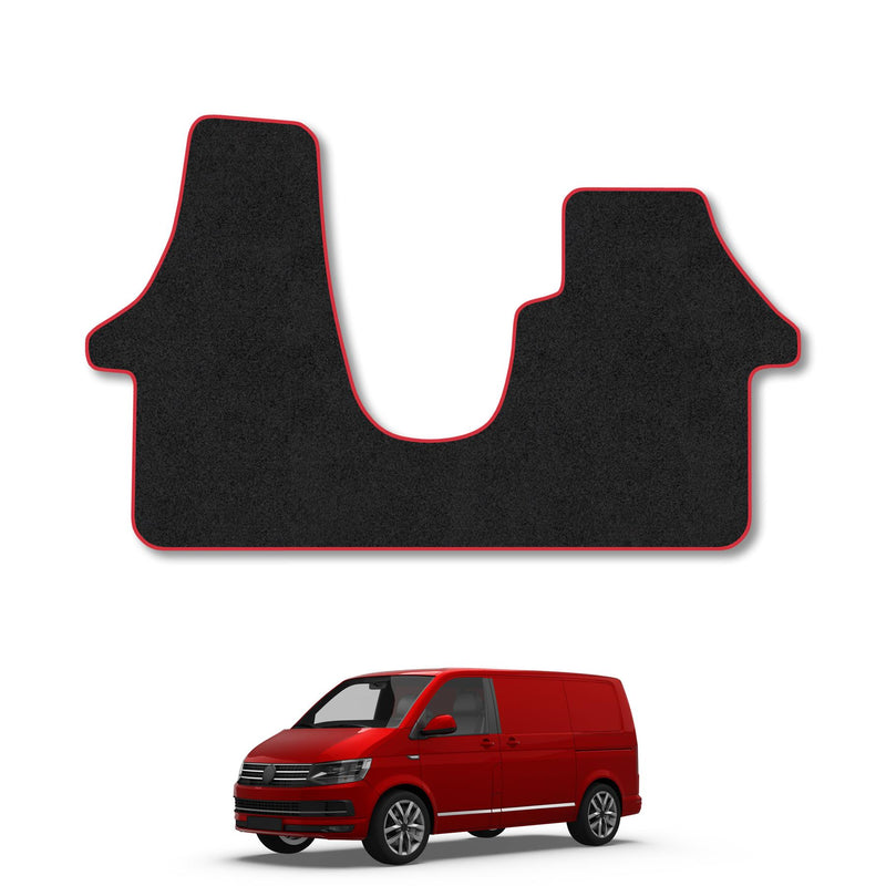 VW Transporter T6 (2015-2019) [Double Front Seat] [No Swivel Seat Base] Carpet Floor Mats