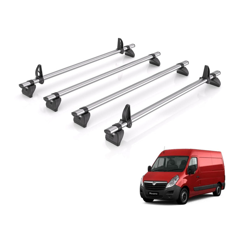 Vauxhall Movano (2010-2020) - Rhino Kammbar Fleet Roof Bars