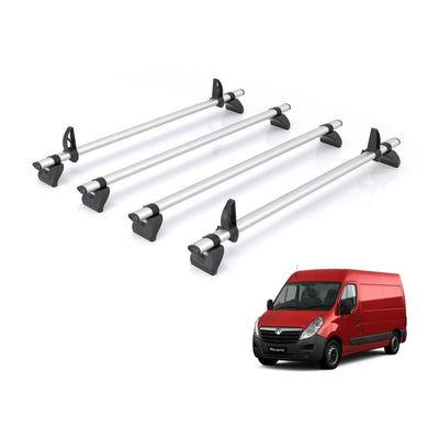 Vauxhall Movano (2010-2020) - Rhino Kammbar Pro Roof Bars