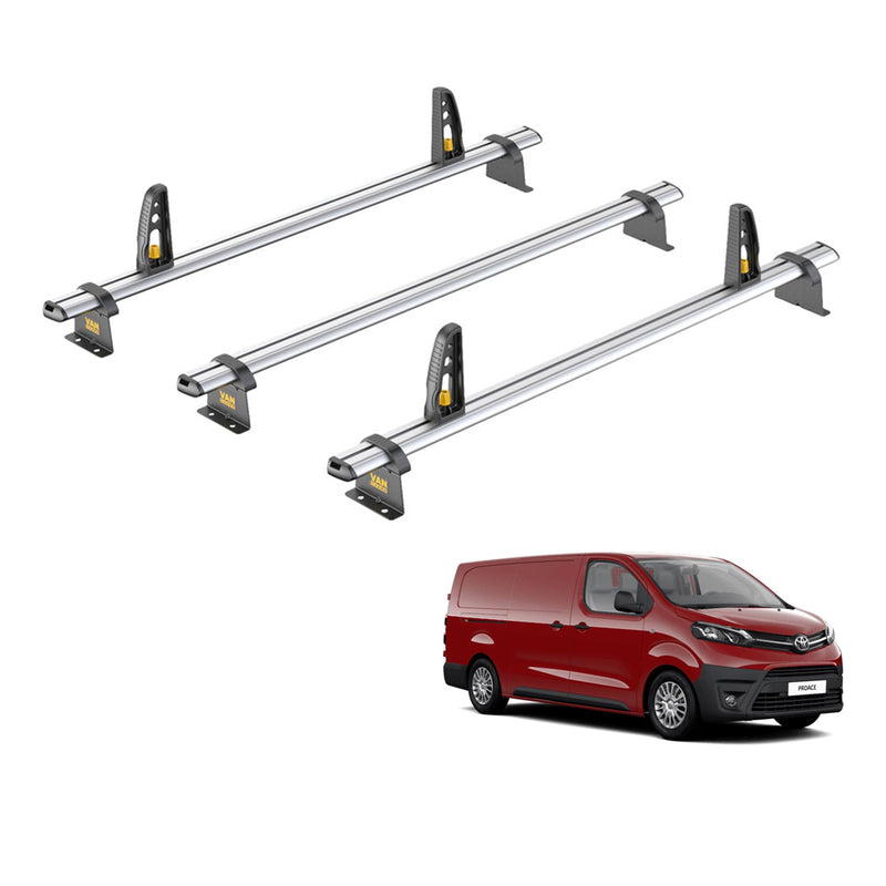 Toyota ProAce (2016-2024) - 3 Van Guard Ulti Roof Bars