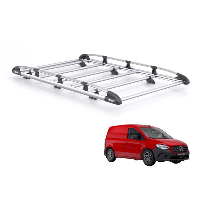 Mercedes Citan Roof Rack for 2022+ Rhino Aluminium KammRack