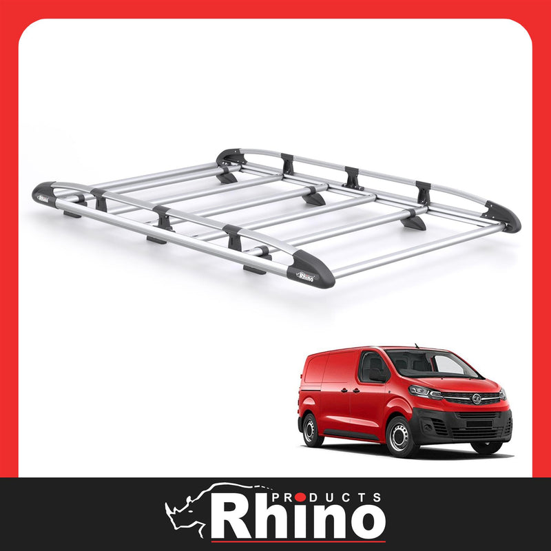Vauxhall Vivaro Roof Rack for 2019+ SWB (L1) [Tailgate] Rhino KammRack
