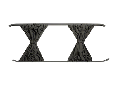 Grey Classic Curtain Left Hand Sliding Door for VW Transporter T5 2003-2015