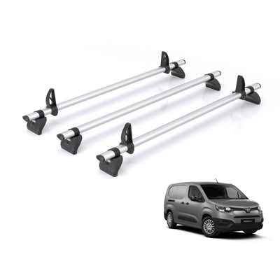 Toyota ProAce City (2020 onwards) - Rhino Kammbar Pro Roof Bars