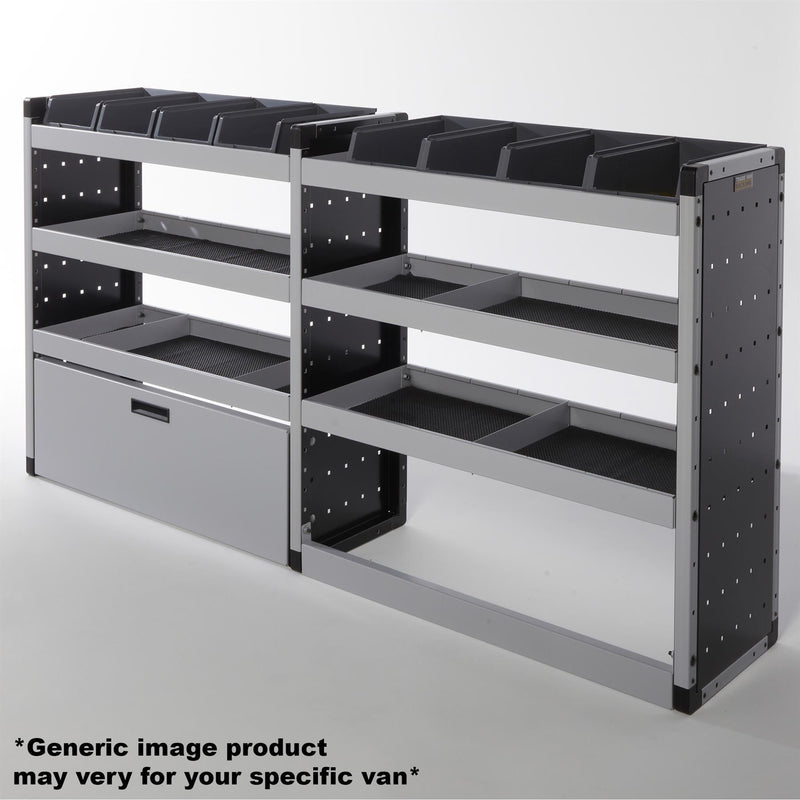 Fiat Ducato Van Guard Racking - Driver Side [Silver Pack]