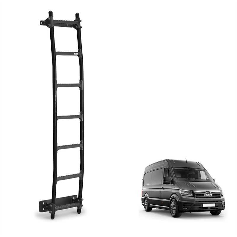 MAN TGE Rhino Rear Door Ladder for 2017+ Models (BL7-LK40)