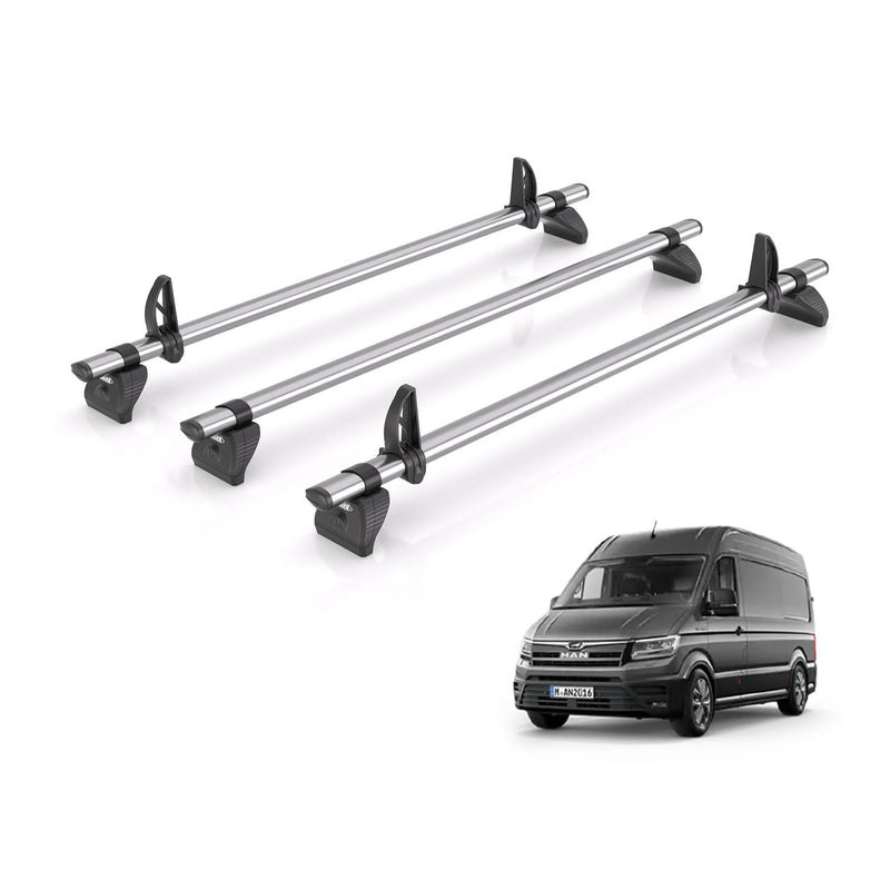MAN TGE (2017 onwards) - Rhino Kammbar Fleet Roof Bars