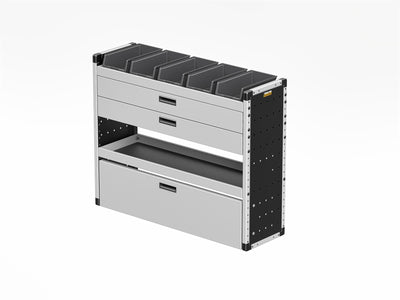 Citroen Berlingo Van Guard Racking - Driver + Passenger Side [Gold Pack]