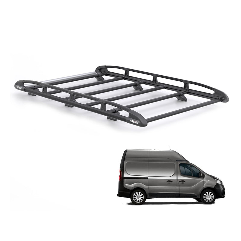 Nissan NV300 (2016-2021) - Rhino KammRack Black Roof Rack