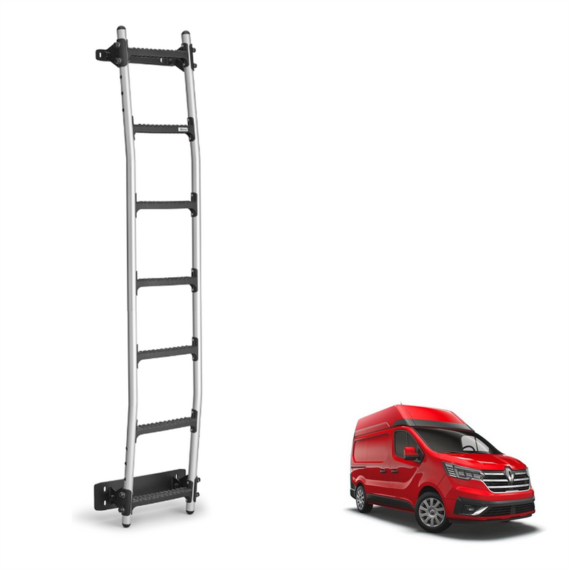 Rhino Aluminium 7 Step Rear Door Ladder