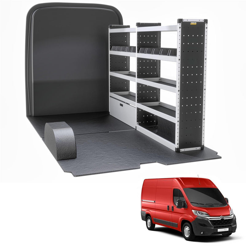 Citroen Relay Van Guard Racking - Driver Side [Silver Pack]