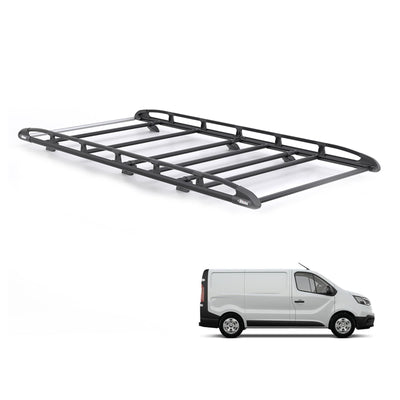 Renault Trafic (2014 onwards) - Rhino KammRack Black Roof Rack