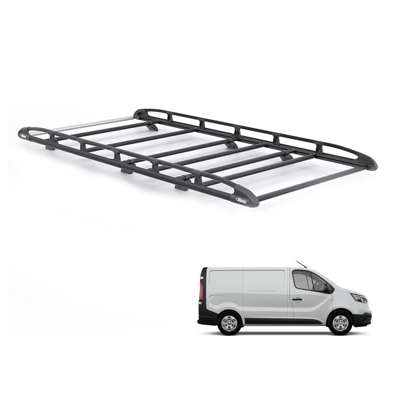 Renault Trafic (2014-) - Rhino KammRack Black Roof Rack