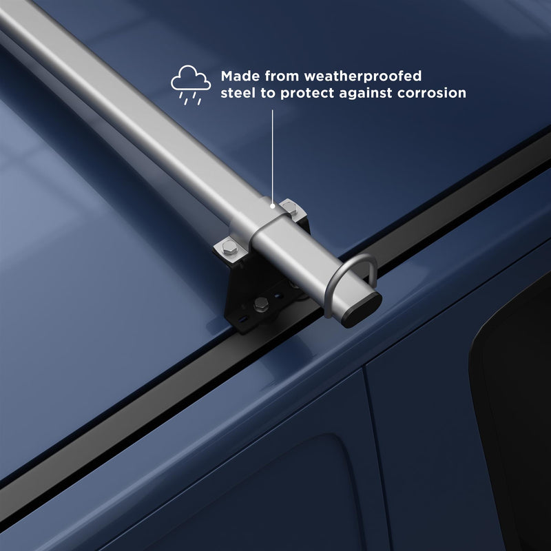 Fiat Scudo (2022-) - 3 Roof Bars & Roller