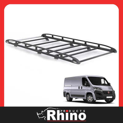 Fiat Ducato (2006 onwards) - Rhino KammRack Black Roof Rack