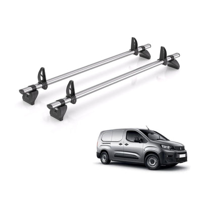 Peugeot Partner (2018 onwards) - Rhino Kammbar Fleet Roof Bars