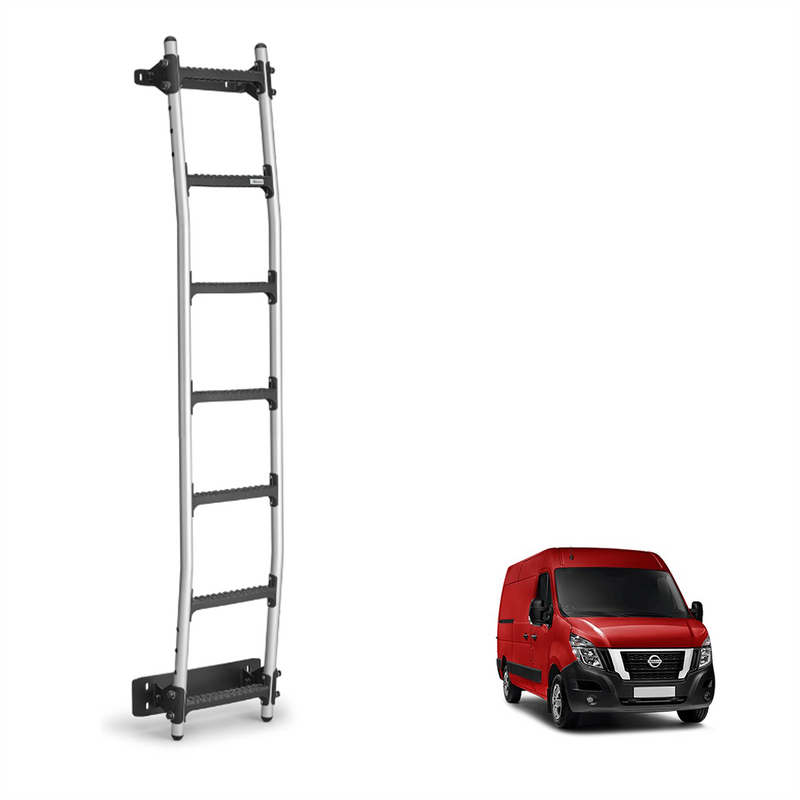 Rhino Aluminium (2010-2021) 7 Step Rear Door Ladder