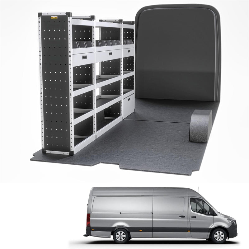 Mercedes Sprinter Van Guard Racking - Passenger Side [Gold Pack]