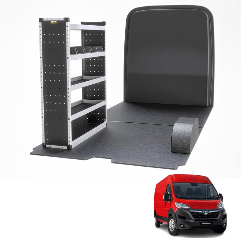 Vauxhall Movano Van Guard Racking - Passenger Side [Silver Pack]