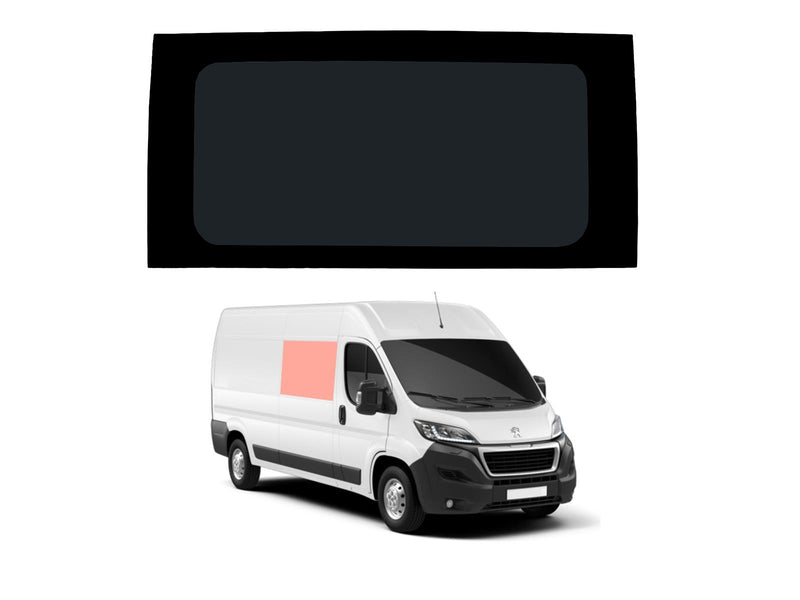 Peugeot Boxer (2006-) Driver Side Fixed Window Privacy Camper Glass