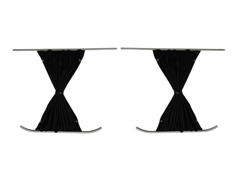 LH Sliding Door RH Panel Rear Door Black Out Curtain Kit