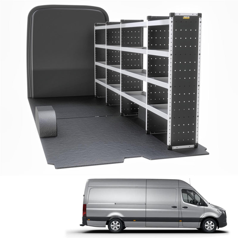 Mercedes Sprinter Van Guard Racking - Driver Side [Bronze Pack]