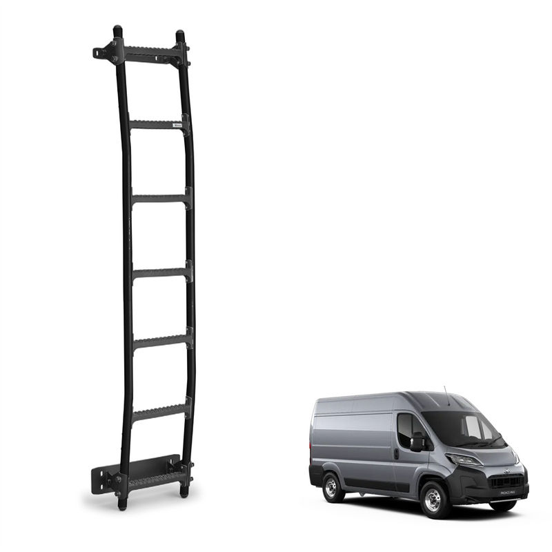 Toyota Proace Max Rear Door Ladder for 2024+ (H2 Roof) Models - (BL7-LK36)