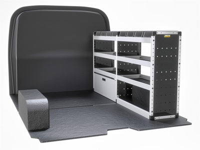 Vauxhall Vivaro Van Guard Racking - Driver + Passenger Side [Silver Pack]