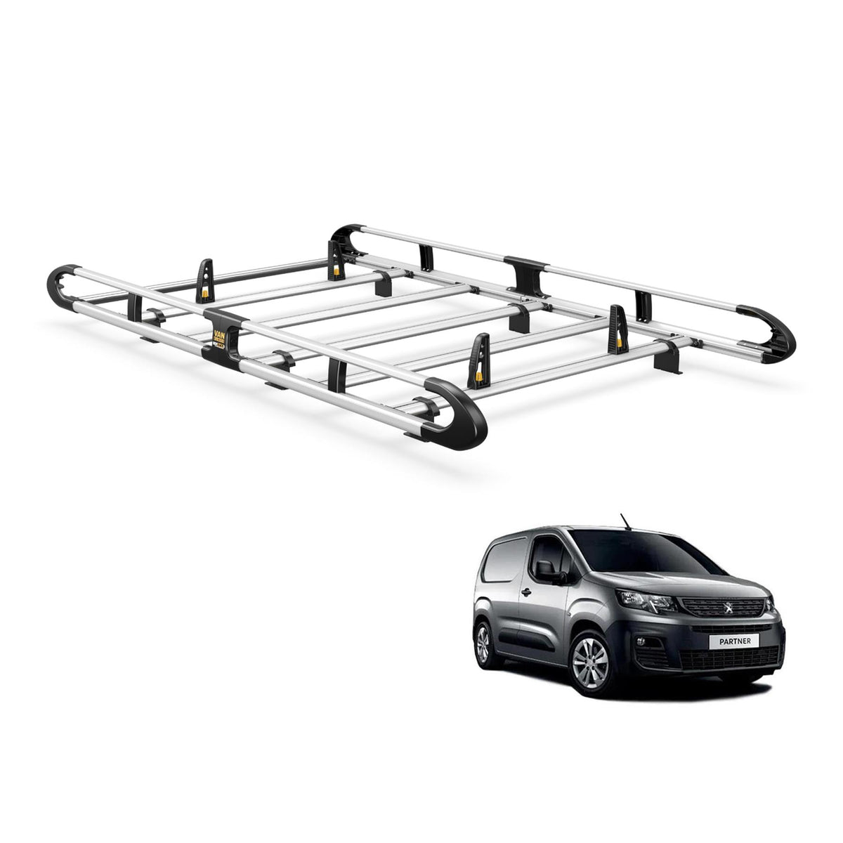 Peugeot Partner (2018-) - Van Guard Ulti Roof Rack