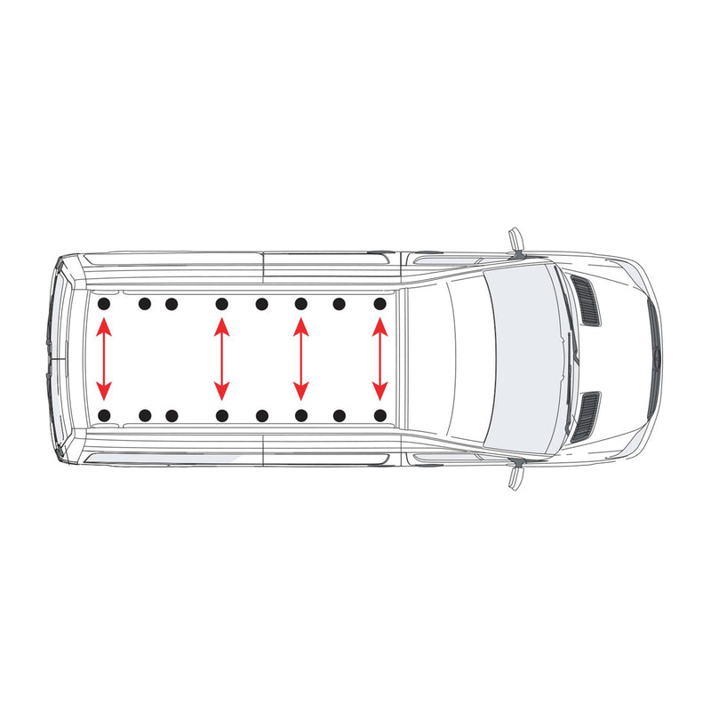 Mercedes Sprinter (2018-) - Van Guard Ulti Roof Rack