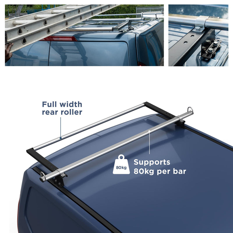 Toyota Proace (2016-2024) - 2 Roof Bars & Roller