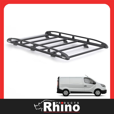 Renault Trafic (2014-) - Rhino KammRack Black Roof Rack