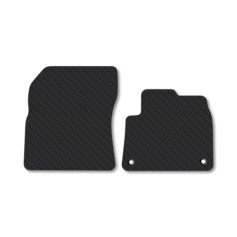 Citroen Berlingo (2018+) [Twist Clip] Rubber Floor Mat