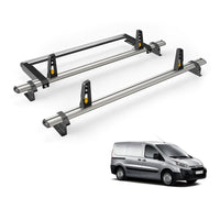 Toyota ProAce (2013-2016) - 2 Van Guard Ultibar Plus Roof Bars + Roller