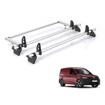 VW Caddy (2020 onwards) - Rhino Kammbar Pro Roof Bars